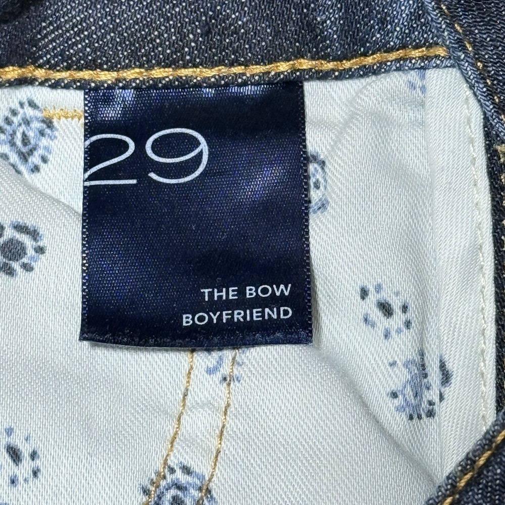 Pilcro The Bow Boyfriend Jeans Women's 29x28 Anthropology Patchwork - Picture 8 of 10